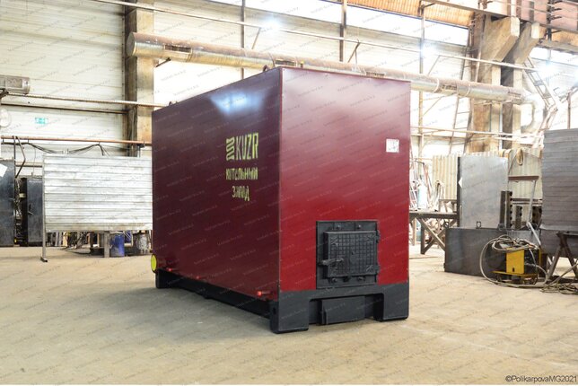 Угольный котел с золоуловителем 1.28 МВт