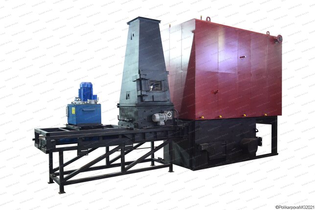 Котел 1450 кВт на опилках автоматический