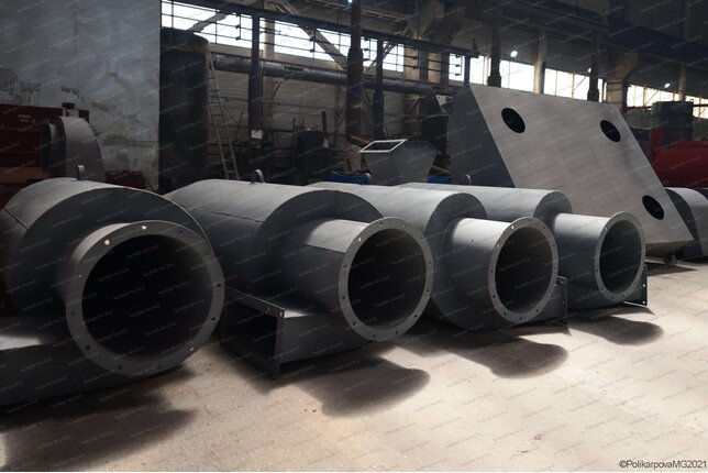 Изготовление промышленных циклонов ЦН 15 300 2СП