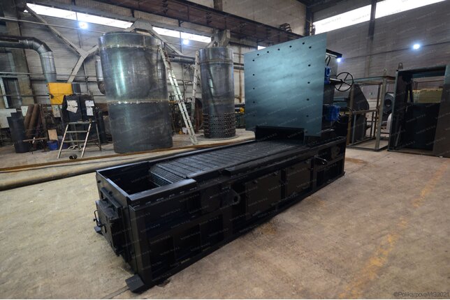 Производство топок ТЛПХ-1.1/3.5 котла КВм