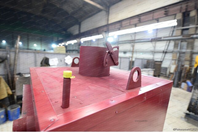 Котел твердотопливный 300 кВт - обшивка потолочной части