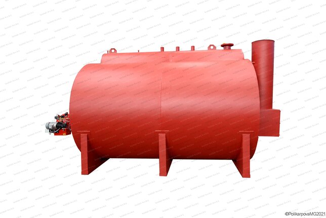 Дизельный паровой жаротрубный котел 2.0 тонны пара в час 170 С